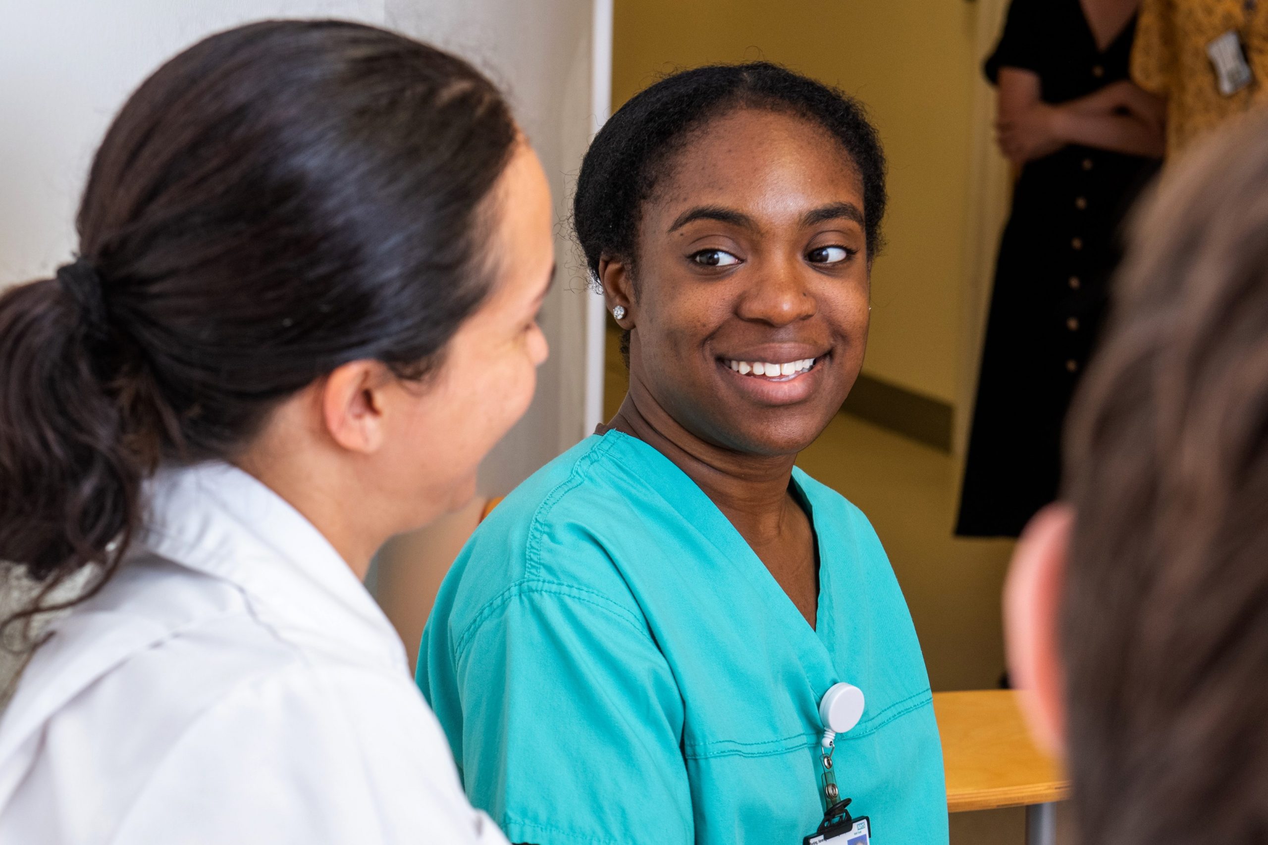 Nurses talking 