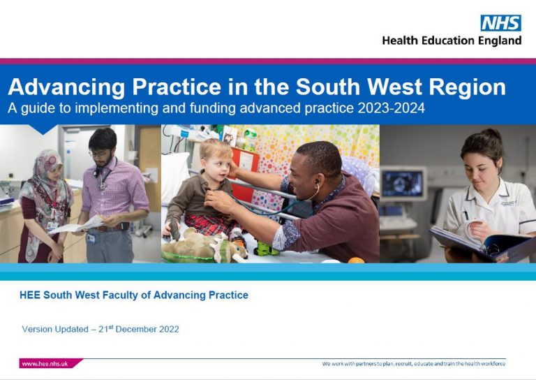 South West Resources for Organisations Advanced Practice
