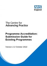 Programme Accreditation Guide