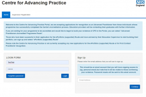 Centre for Advancing Practice Portal