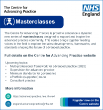 Advanced Practice Massclass Flyer